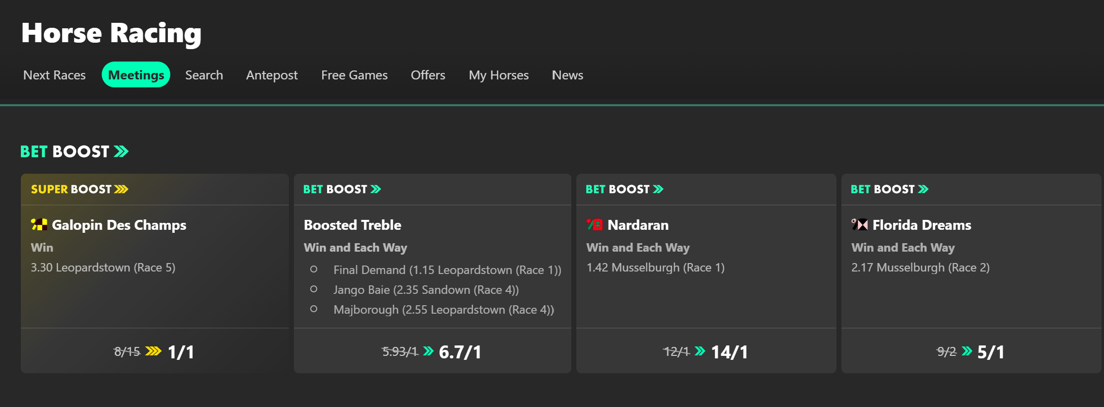 Galopin Des Champs bet365 Boost